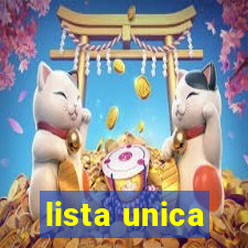 lista unica